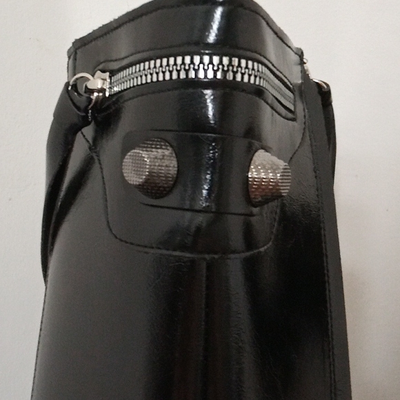 Brand New🎁FREE GIFT INCLUDED🎁High Knee High Heels Boots Zippers Tassel Metal - Picture 11 of 15